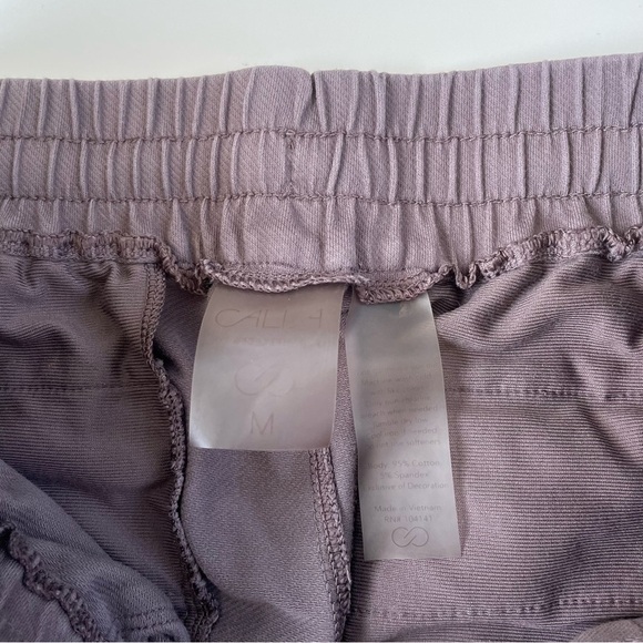 CALIA Women's Mauve Plum Grey Gray High Rise Joggers Size Medium - Picture 5 of 8